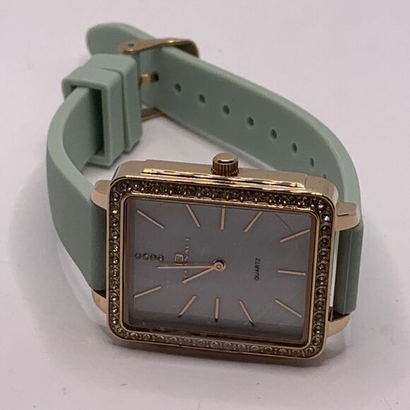 Oceanaut OC0277 Women's Green Rubber Analog Dial Quartz Wrist Watch YR129 - Picture 8 of 9